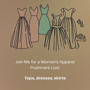 POSHMARK LIVE SHOW! Like to be notified ❤️
